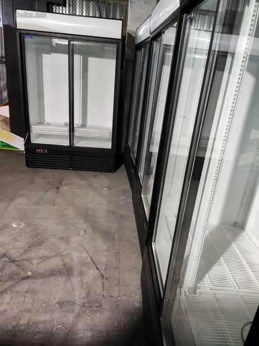 Холодильна шафа вітрина Inter 1200-12 Антрацит. Є сервіс!