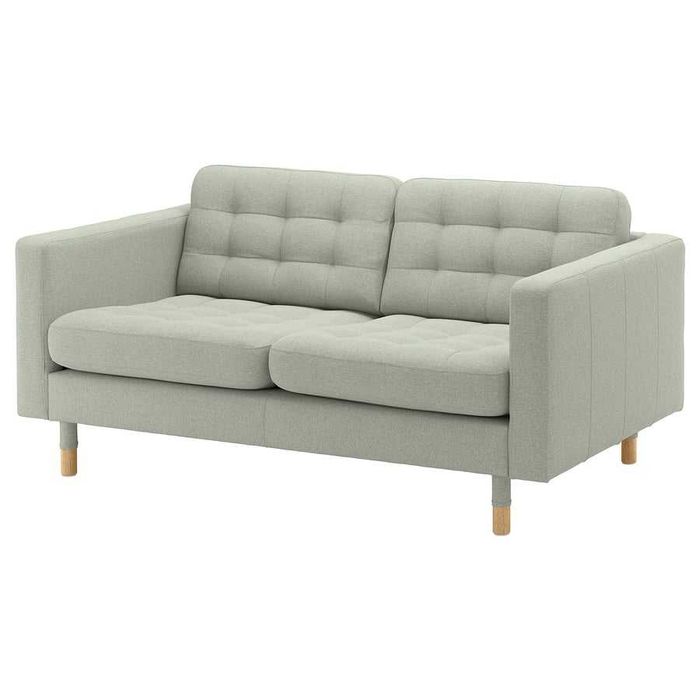 Sofá IKEA LANDSKRONA 2 lugares – Gunnared verde claro