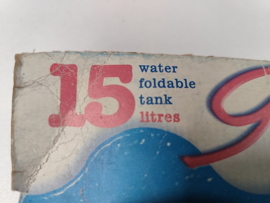 Deposito água emergência 15lt mini tanque dobrável