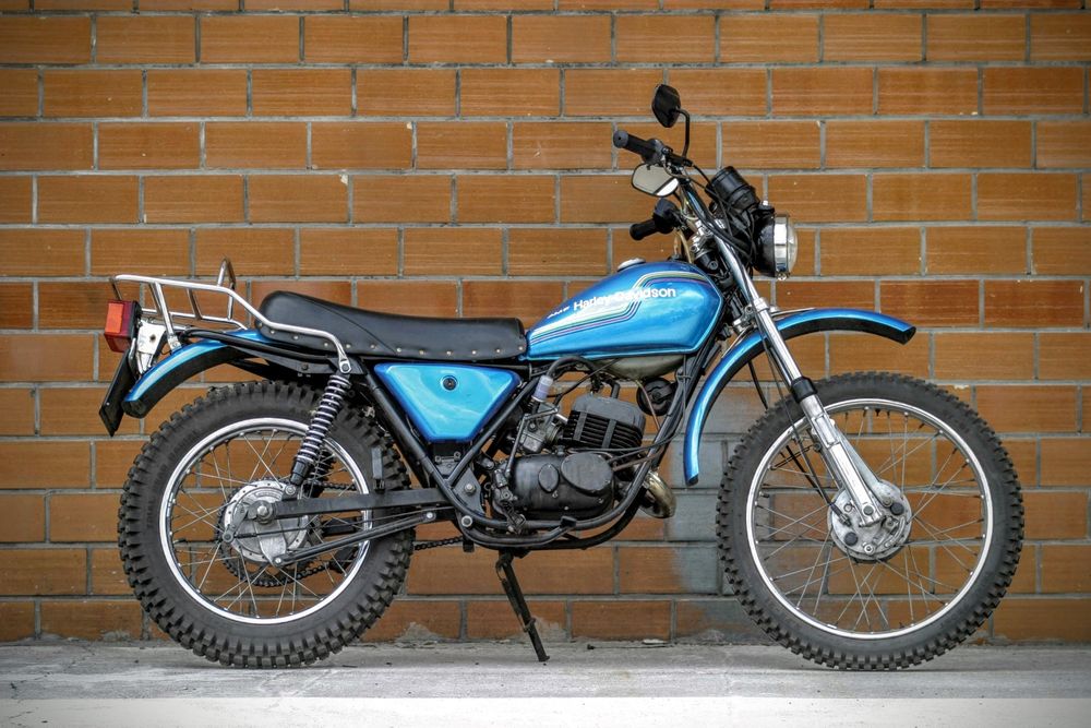 AMF harley davidson 125CC  2T  1976