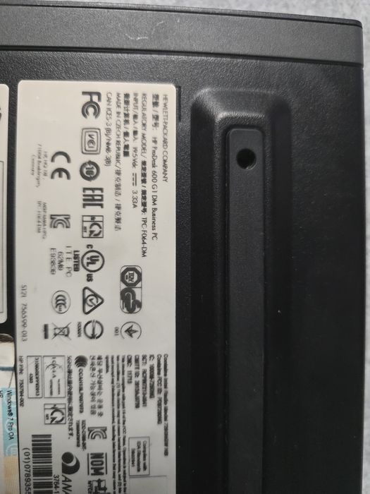 Mini PC HP ProDesk  600 G1  DM I5 + Monitor + Teclado e Rato