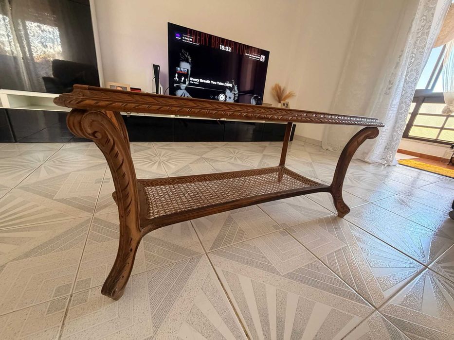 Mesinha de Centro em Madeira – 40€