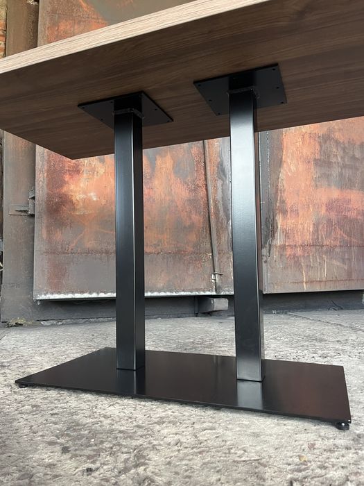 Стіл для кафе, опора для столу лофт, опора з пластиною