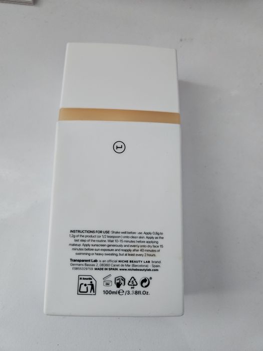 Transparent Lab/SPF50/mineralny/Medium/aż 100 ml/Nowość!!!