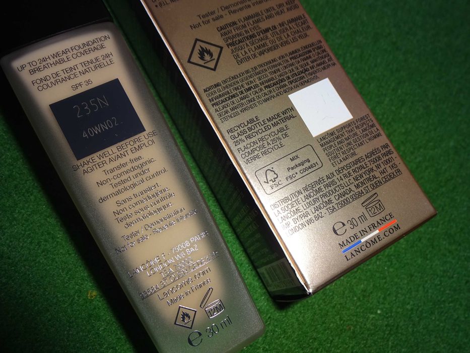 LANCOME teint idole ultra wear foundation long wear podkład 235N