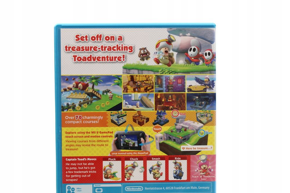 Captain Toad: Treasure Tracker Nintendo Wii U pudełkowa