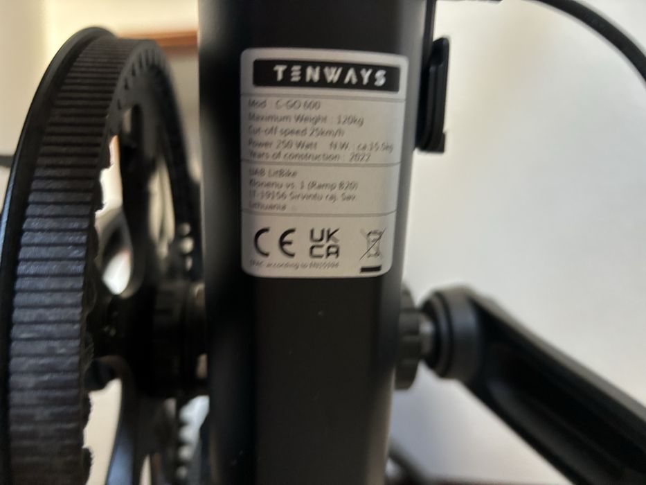 Bicicleta Elétrica Tenways CGO 600 E Bike