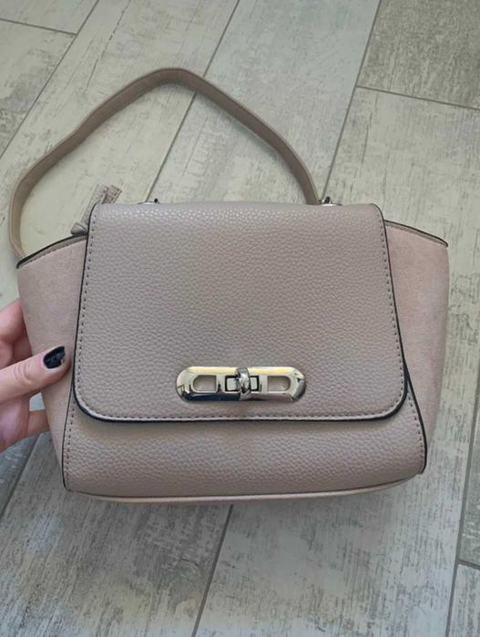 Torebka damska beżowa