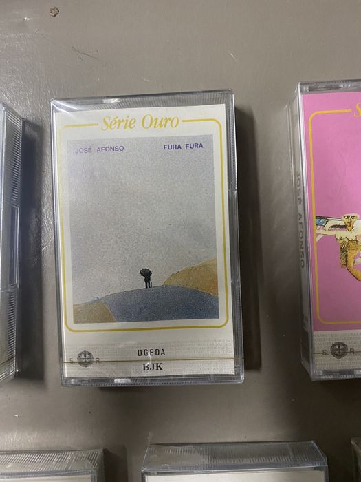 Cassetes Zeca Afonso antigas