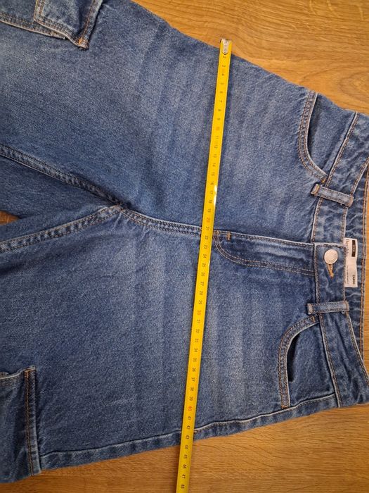 Jeansy granstowe 152cm