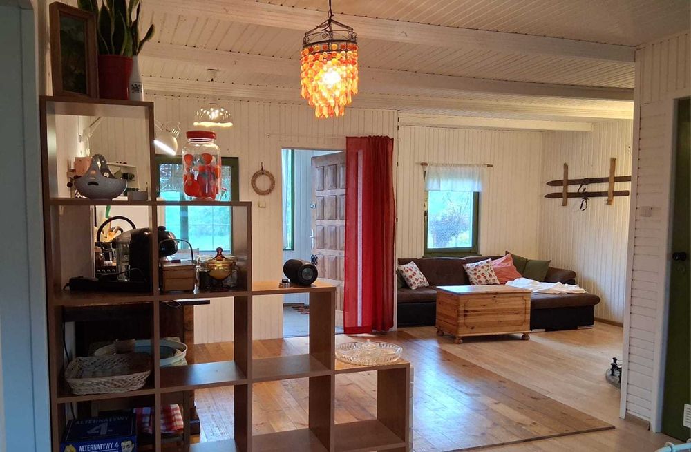 Domek letniskowy, całoroczny. Czereśniowy domek w Borach Tucholskich.