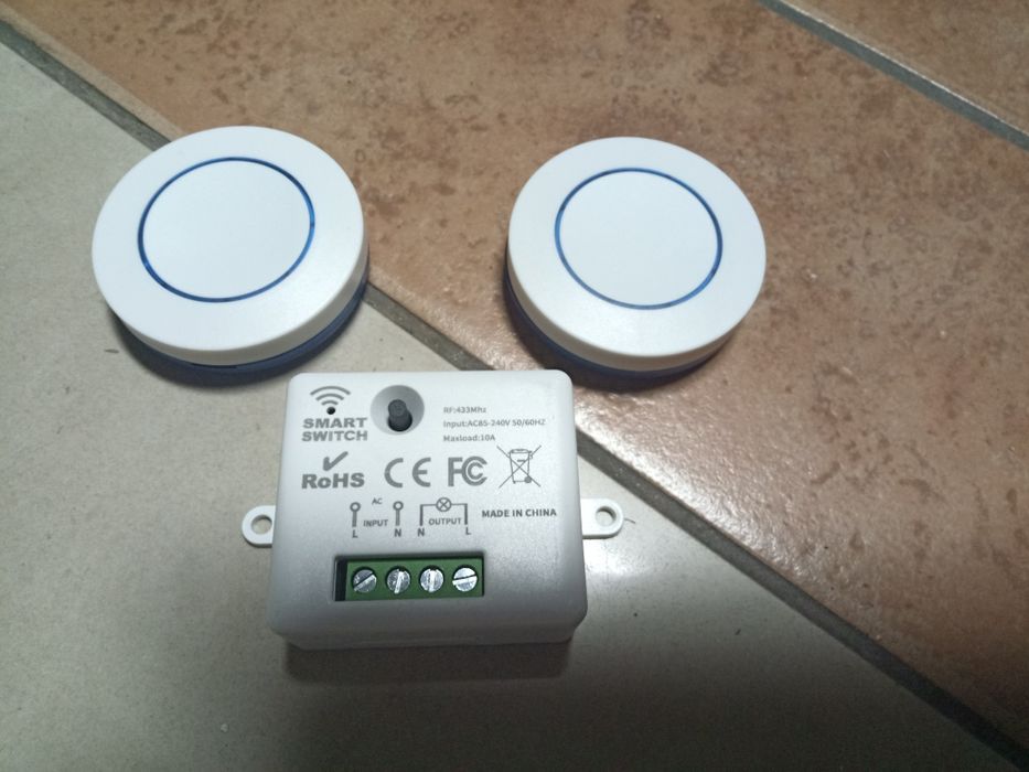 Wyłączniki schodowe bezprzewodowe