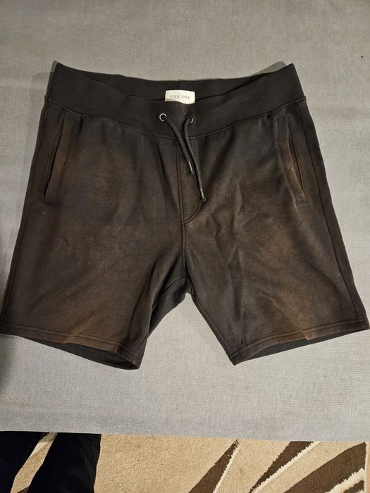 spodenki męskie brązowo czarne