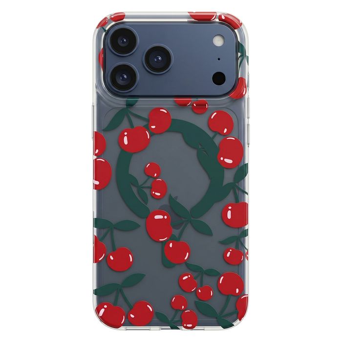 Nakładka Cherry Mag do iPhone 14 Pro 6,1" transparentna