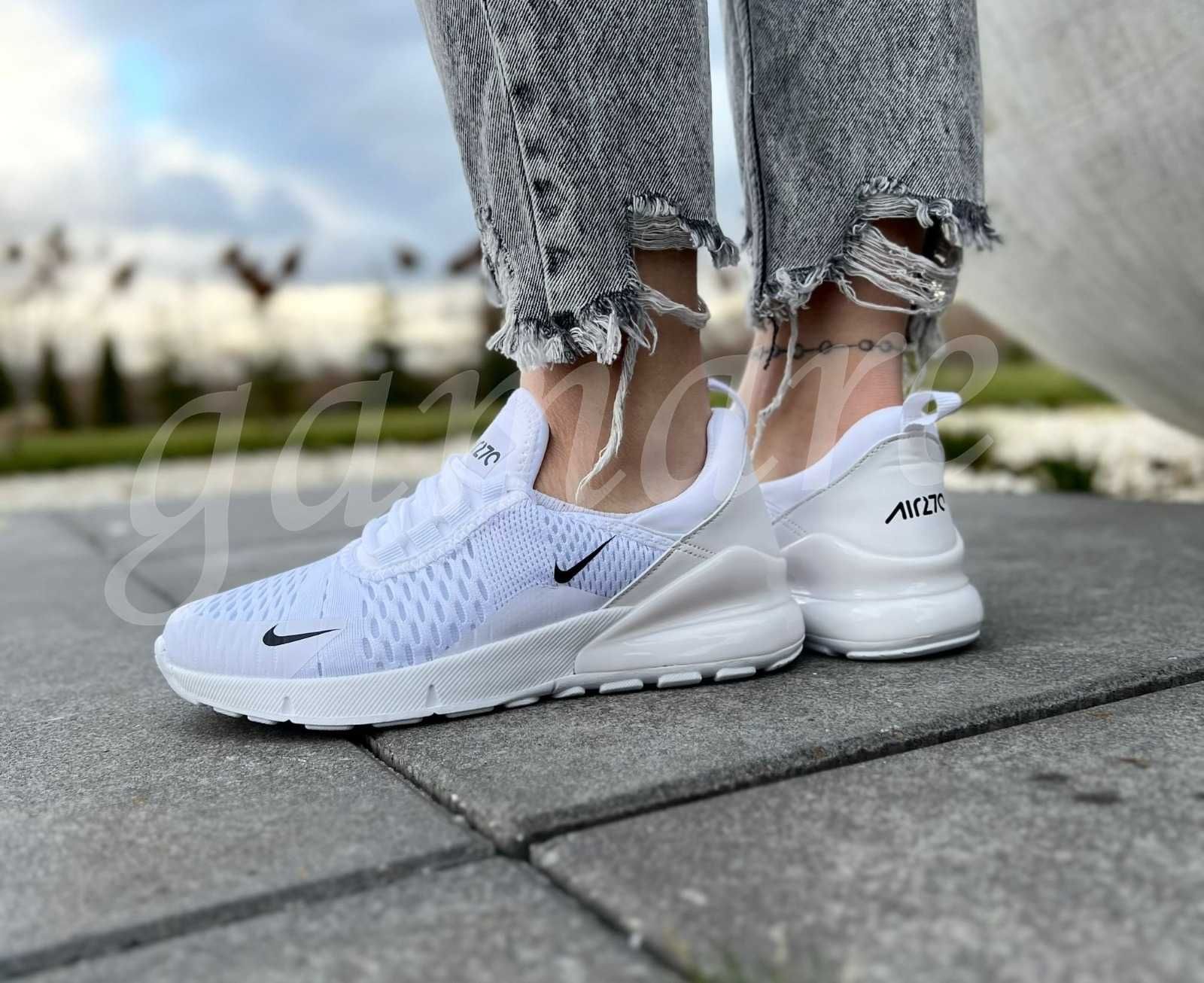 Nike air max 270 cale biale damskie nowe sneakersy nike 270 36 41 Warszawa Bia o ka OLX.pl