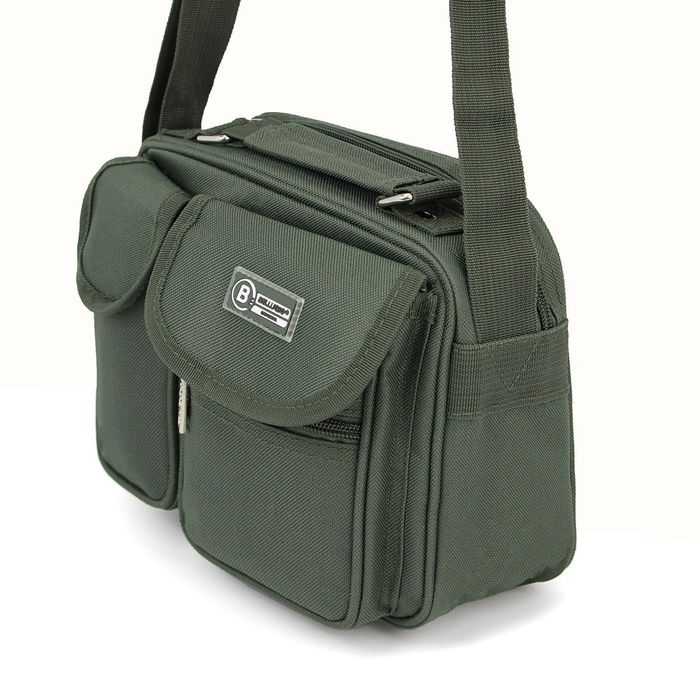 torba męska do pracy mała bellugio - ciemnozielona