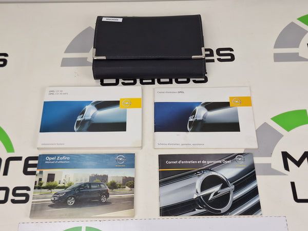 Manuais Opel Zafira