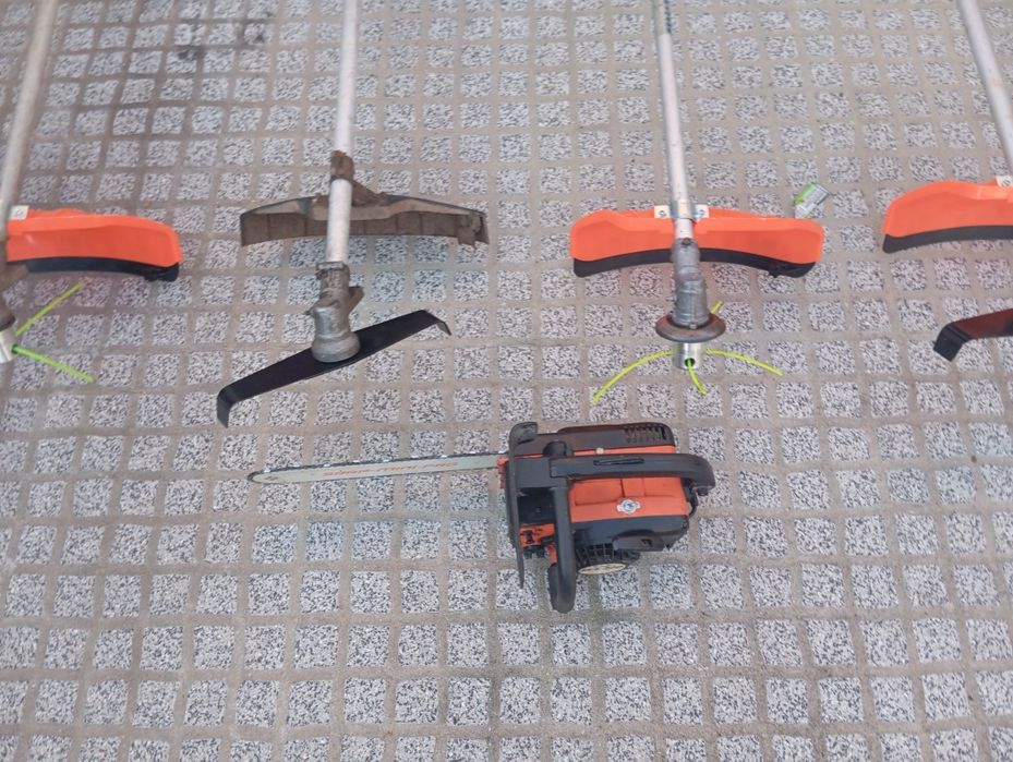 Roçadora japonesa e italianas