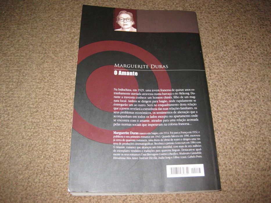 Livro "O Amante" de Marguerite Duras