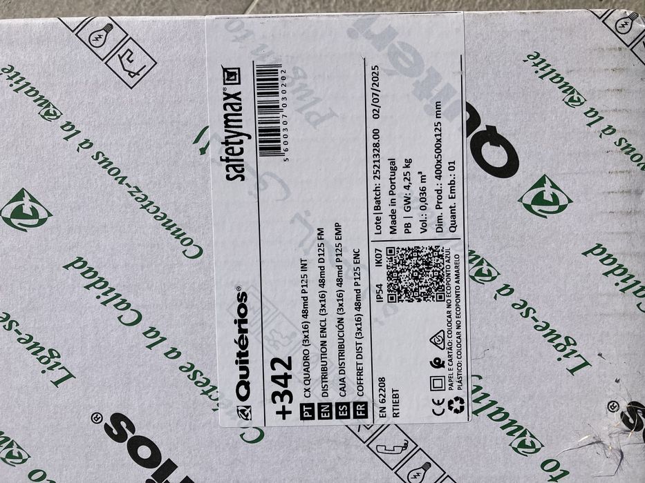 Caixa quadro eléctrico Quiterios