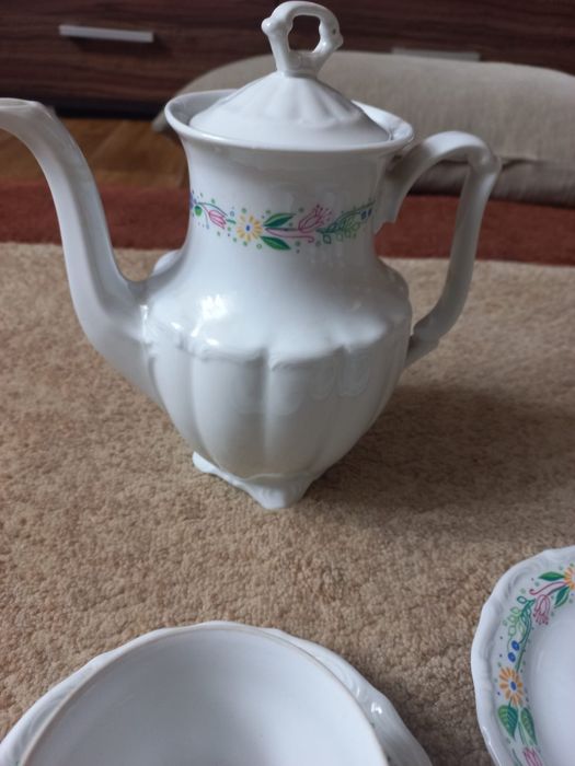 Porcelana serwis kawowy PRL