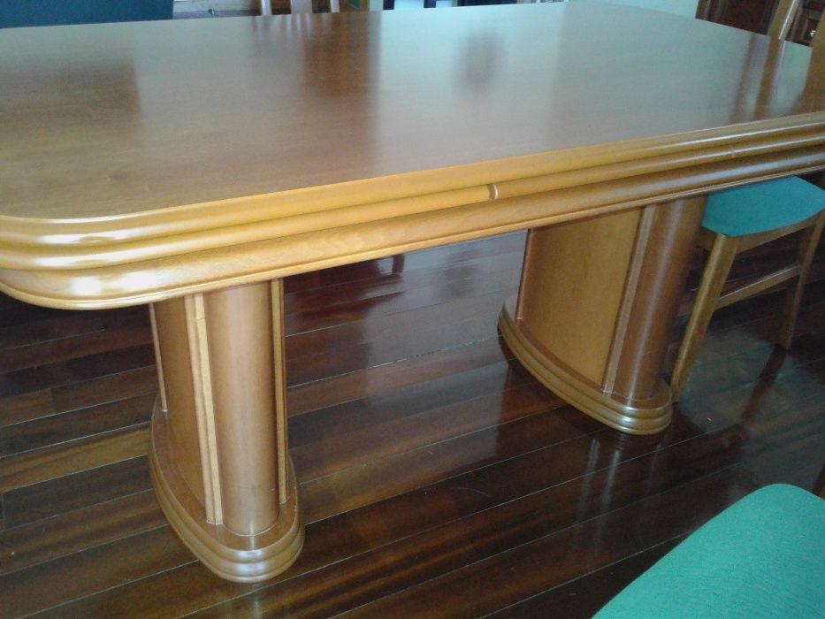 Extendable wooden living room table64309789673090122