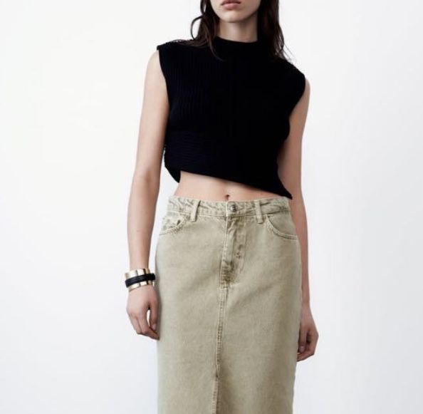 Cropped sweater zara