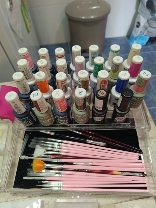 Material de unhas de gel