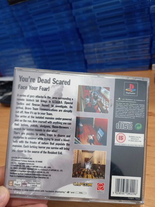 Resident Evil ANG 3xAAA Playstation 1 sklep