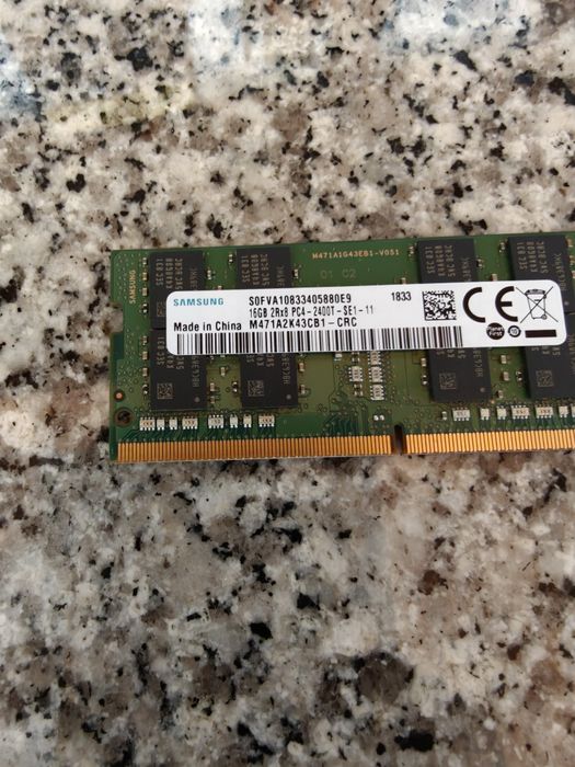 RAM Samsung 16GB DDR4 2400MHz PC4-2400T SODIMM