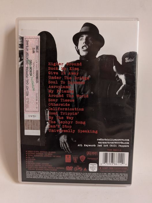DVD Red Hot Chili Peppers