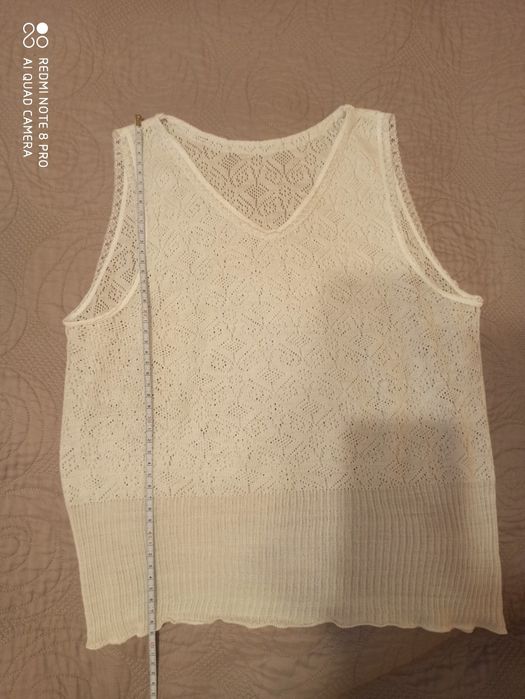 Biały top