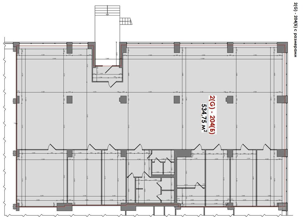 OpenSpace (535 m2) в сучасному бізнес центрі, окремий вхід, без %