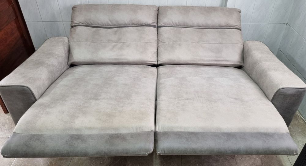 Sofá Relax Elétrico MOON Cinza – Oportunidade única!