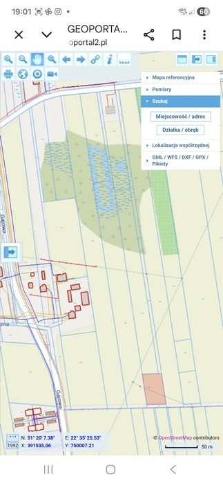 Działka budowlana Rudka Kozłowiecka