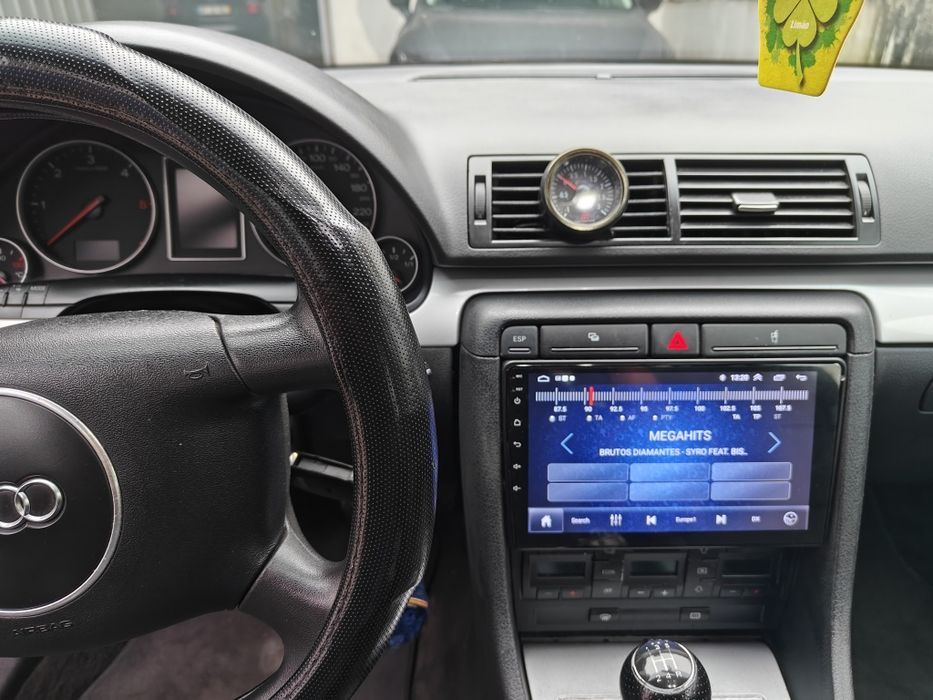 Rádio 2 DIN Audi A4 (2000 a 2009) + Android + GPS + carplay  /B6/B7