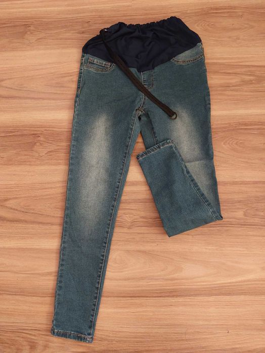 Spodnie ciążowe jeans skiny