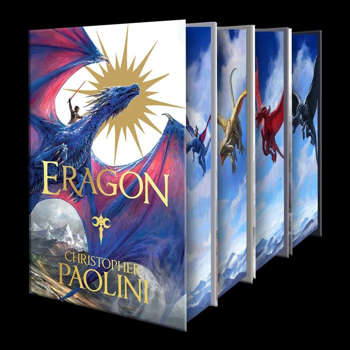 Christopher Paolini The Inheritance Cycle (Eragon) - Signed | Крістофер Паоліні - Цикл Спадщина (Ерагон) з підписом автора