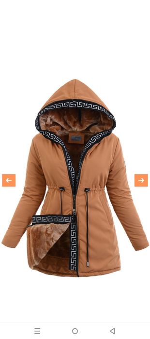 Kurtka zimowa parka