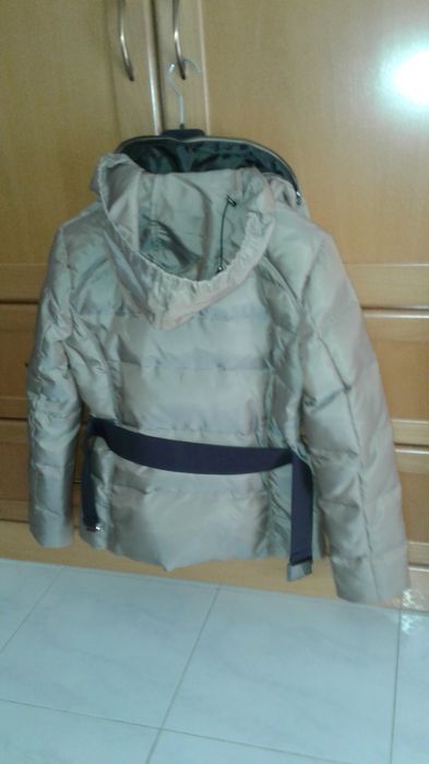 Quispo beje acolchoado  ( Zara ) C/ Novo