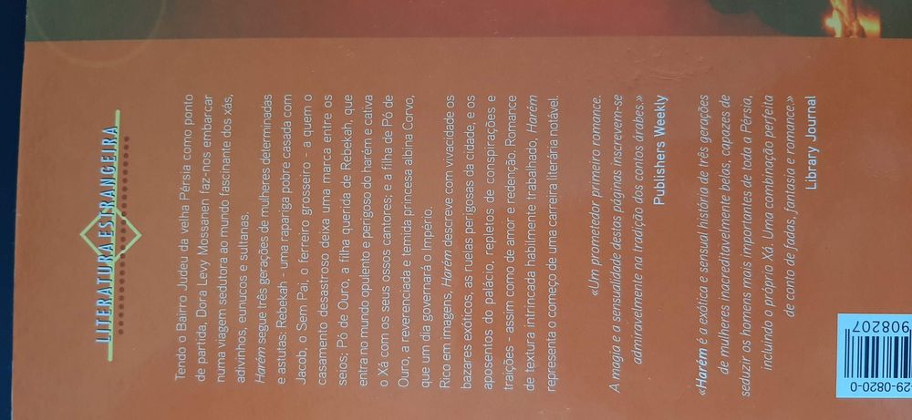 Livro: Harem de Dora Levy Mossanen
