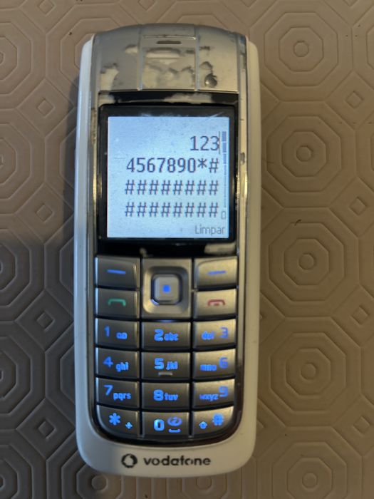 Nokia 6020 com carregador