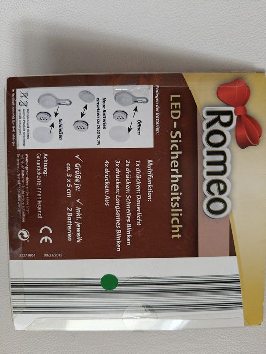 Світлодіодний Led брелок для собак/ключів