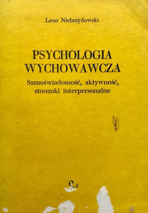 "Psychologia wychowawcza" L.Niebrzydowski