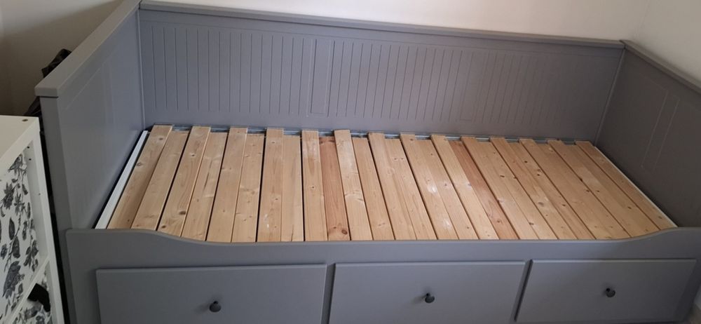 Rama łóżka ikea Hemnes