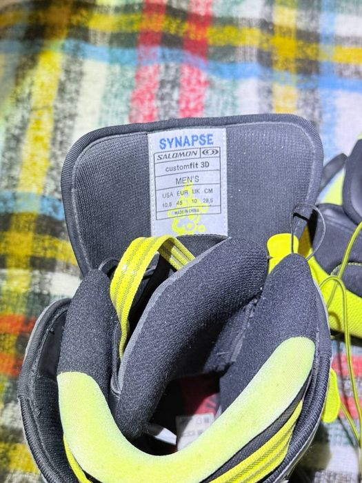 Черевики для сноуборду salomon synapse customfit snowboard boots