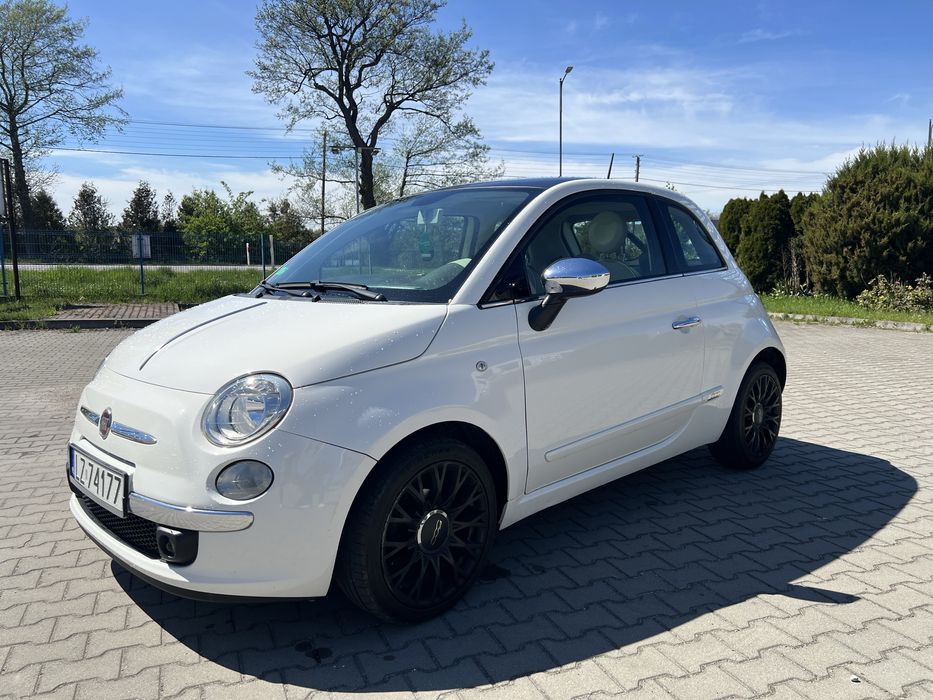Fiat 500/1.2/69 KM/Klima/Panorama Dach/Serwisowany ASO/