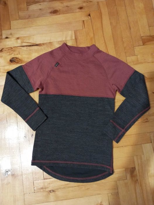 Ullmax dziecięca koszulka termoaktywna 70% Merino rozm.128/8lat