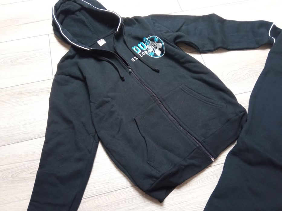 Czarny dres Alan rozm. 146 nowy
Nowy bez metki
Bawełna