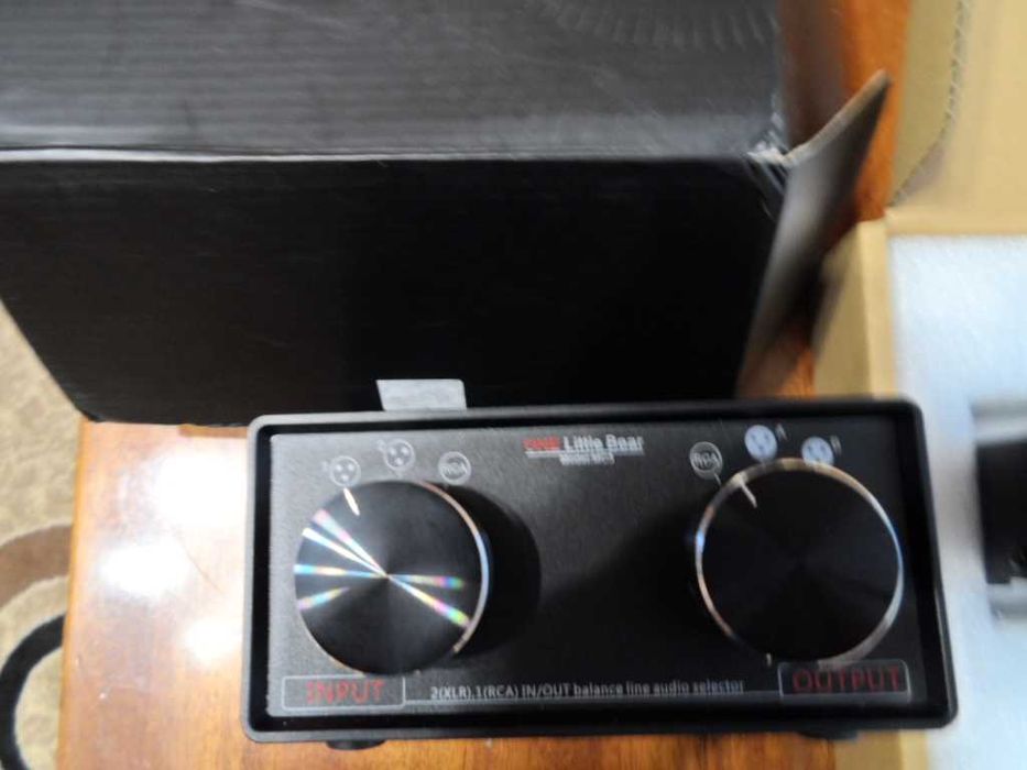 Aвдіо комутатори Nobsound 3-IN-3-OUT XLR Balanced / RCA і LYNEAUDIO 2- IN - 2 - out аудіо-перемикач